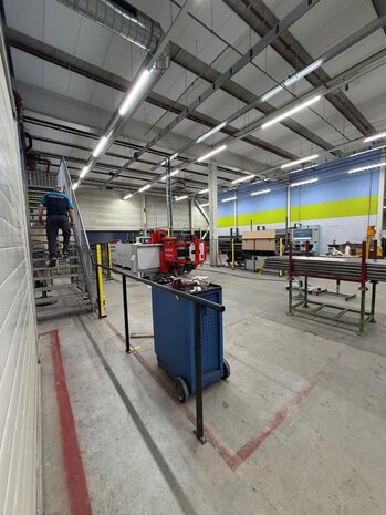 Alpgreen Noodverlichting LED Lichtlijn 150CM  -  60-32W 10.800-5.760Lm  Multi Lumen Switch -  4000K 840 Koel Wit | RETRO FIT - 90D - SERIES Veko PNR Oud - Accu-Pack 3H