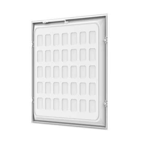 LCB LED Europe  LED Paneel backlit - Premium - 25W 160l/m - 4000Lm - 4000K 840 Neutraal Wit | 60x60cm - UGR18 Prisma - IP54 - 7 Jaar garantie - Incl. Eurostekker