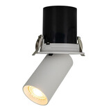 LCB LED Europe  LED Inbouw richtspot - Rond 115mm - GU10 Fitting - Wit | Zaagmaat 75mm