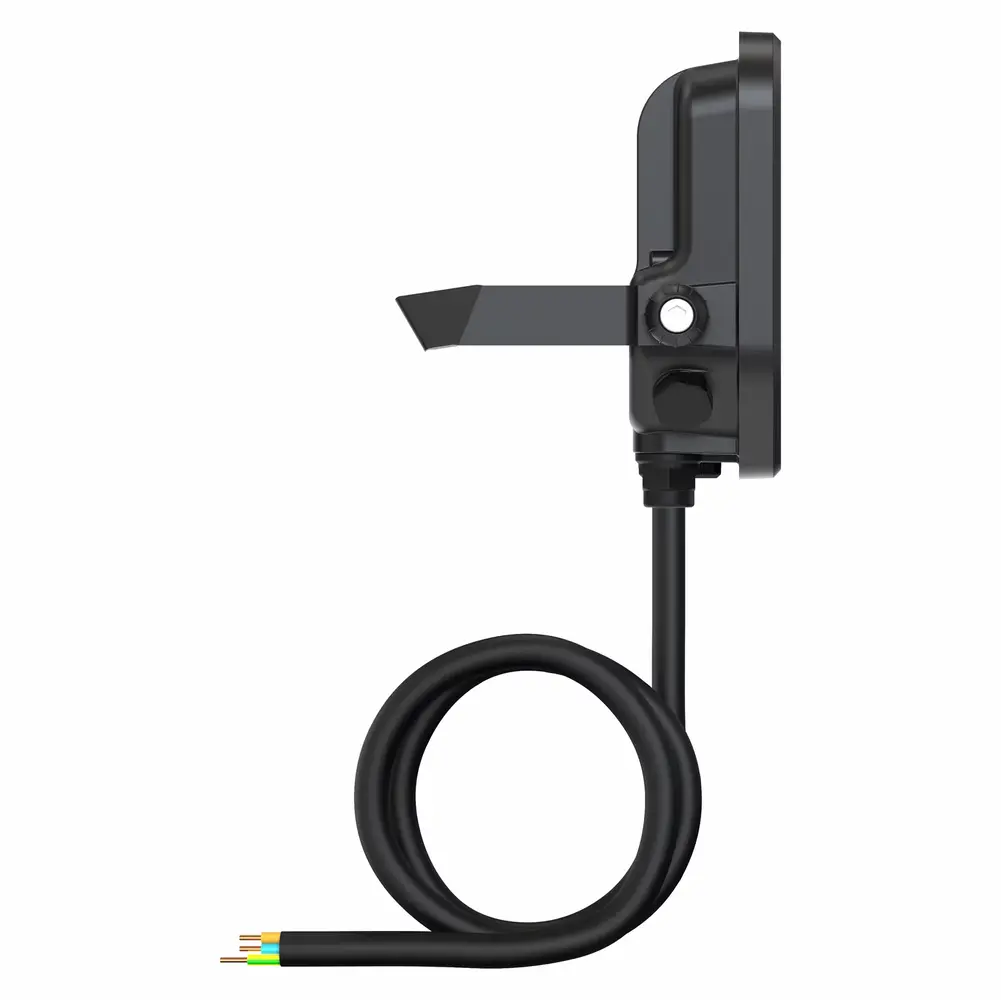 Ledvance Zakelijk: Professionele LED Verlichting & Armaturen LED Breedstraler Floodlight IP66 - Zwart – 17-11W 2400-1600Lm – 6500K Daglicht Wit |  Multi Lumen Switch - 100D Symmetrisch – 1 meter aansluitkabel