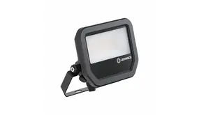 Ledvance Zakelijk: Professionele LED Verlichting & Armaturen | voor de installateur LED Breedstraler Floodlight IP66 - Zwart – 17-11W 2400-1600Lm – 6500K Daglicht Wit |  Multi Lumen Switch - 100D Symmetrisch – 1 meter aansluitkabel