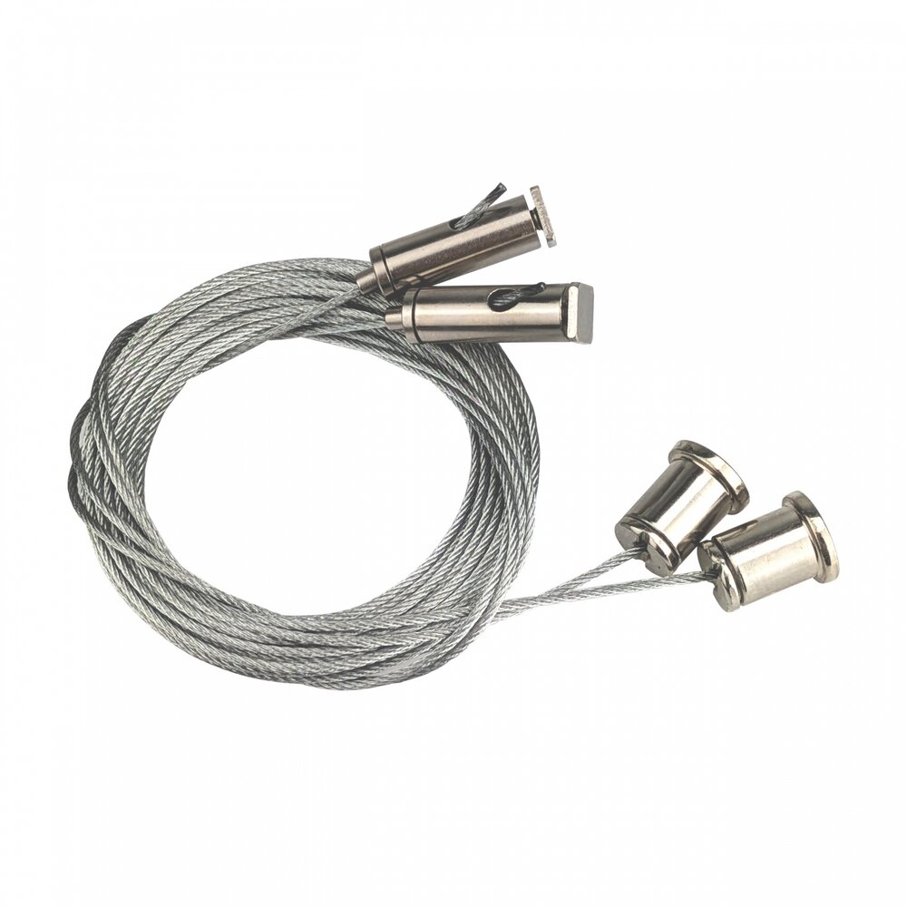 Spectrum voor de installateur Pendel armatuur Allday Toebehoren | 3 Meter Staaldraad - Pendelset 2 stuks - Ophang plafond montage