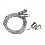 Spectrum voor de installateur Pendel armatuur Allday Toebehoren | 3 Meter Staaldraad - Pendelset 2 stuks - Ophang plafond montage