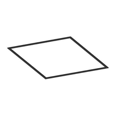 LCB LED Europe  LED Paneel Backlit 60x60cm Zwart 36W – 5040 Lumen – CCT Switch – UGR<21 – IP41 – 5 Jaar Garantie