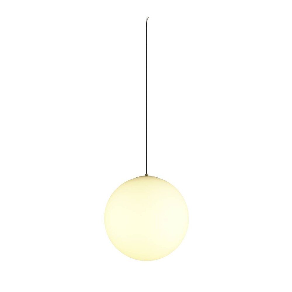 SLV SLV LED hanglamp Sun Bol 20 PD E27 hanglamp lengte 400 cm rond Ø 20 cm goud - exclusief lichtbron