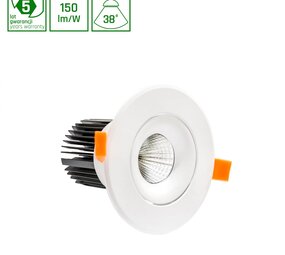 Spectrum voor de installateur CEL MONA 3 840 19W 230V 38st Wit