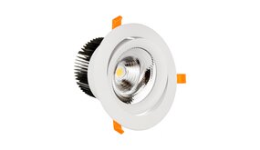 Spectrum voor de installateur CEL MONA 2 840 19W 230V 60° LED Inbouwspot Wit