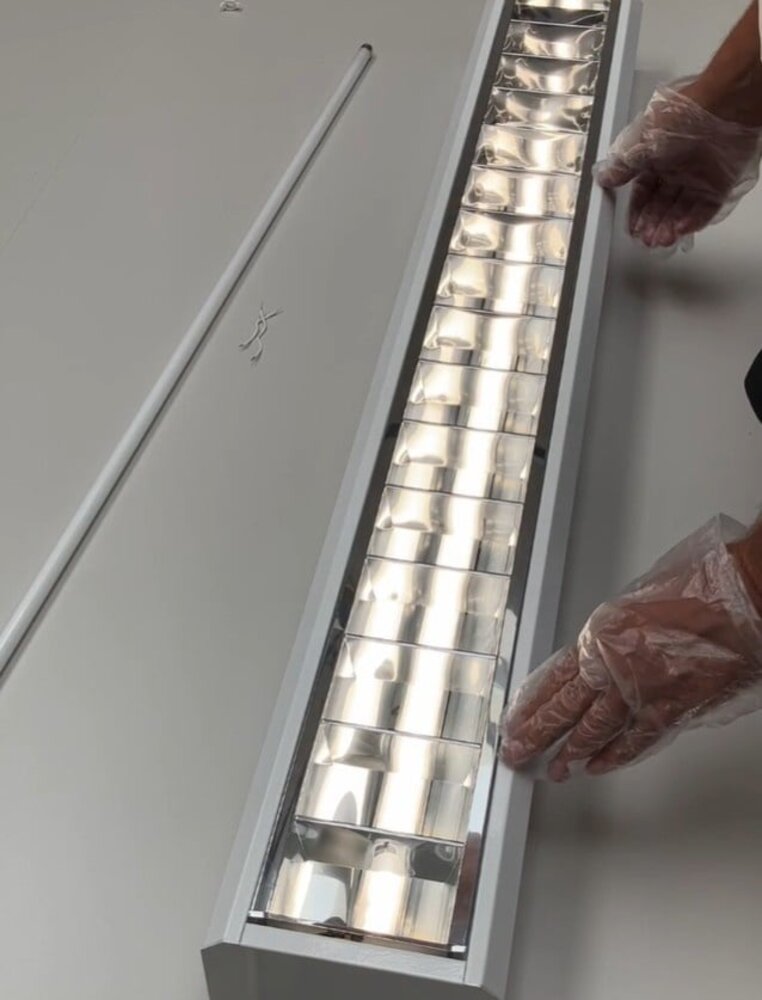 LCB LED Europe  LED T8 - T5  Relighting Module 145CM – 34W  6120Lm – 4000K 840 Koel Wit  | 60D - 34VDC - Vervangt 58-49W