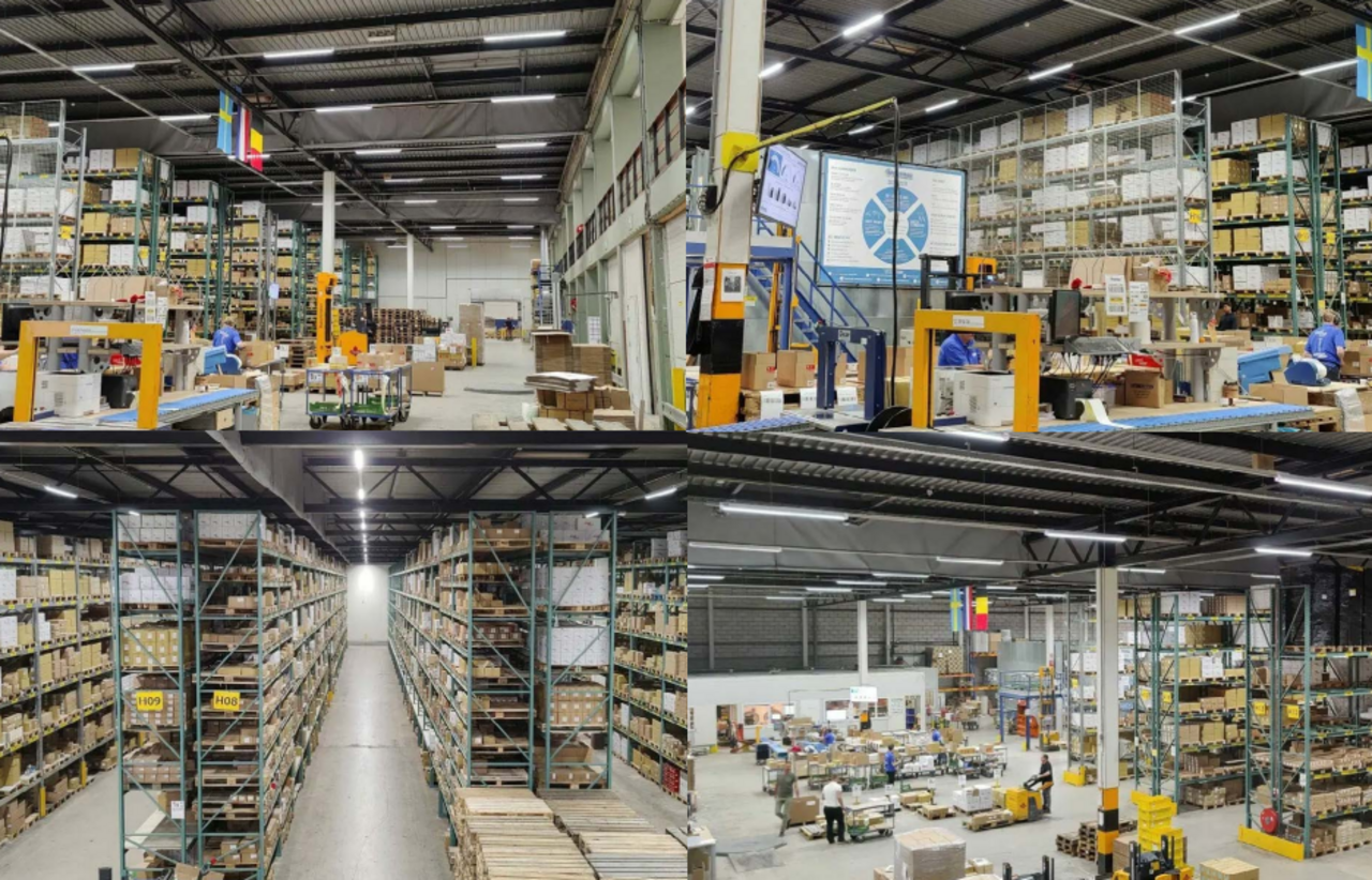 LED Montagebalk IP54 - 150cm Titan PRO - 150-50W 27000-9000Lm – 3000-5000K 830-850  | 90D - IK10 - Multi Lumen & Color Switch