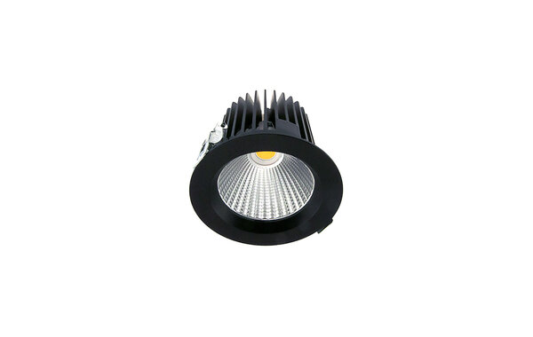 Macbright LED Downlight Mini IP44 - 110MM SUN-1 Zwart - 9.2W 1100Lm - 3000K 830 Warm Wit | Zaagmaat 94MM + Wieland GST18i3 Macbright LED Downlight Mini IP44 - 110MM SUN-1 Zwart - 9.2W 1100Lm - 3000K 830 Warm Wit | Zaagmaat 94MM + Wieland GST18i3