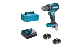 Makita DDF485RFJ 18V Li-Ion accu boor-/schroefmachine set (2x 3.0Ah) in Mbox