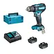 Makita DDF485RFJ 18V Li-Ion accu boor-/schroefmachine set (2x 3.0Ah) in Mbox