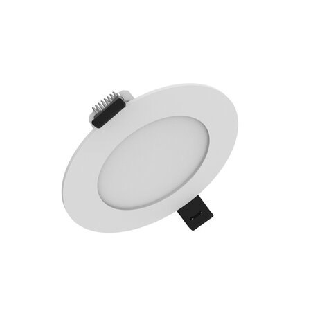 Ledvance Zakelijk: Professionele LED Verlichting & Armaturen | voor de installateur LED Downlight Ultra Slim 23MM - Wit 112MM - 8-4W 800-400Lm - 2CCT 830-840 3000-4000K | 100D - Multi Lumen & Color Switch - Zaagmaat 100MM
