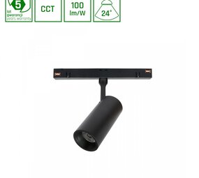 Spectrum voor de installateur Spectrum LED Railspot 10W CCT Zwart