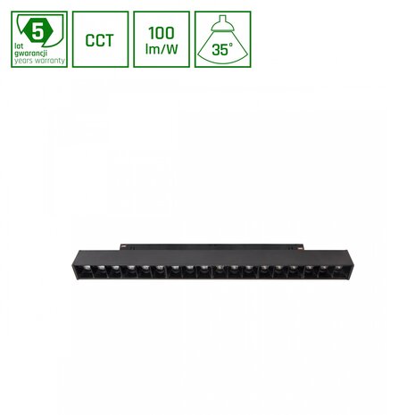 Spectrum Spectrum LED Railspot 30W CCT Zwart