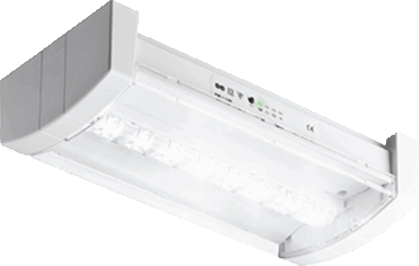 VanLien Noodverlichting: Vluchtwegsignalering  voor de installateur Previx LED Noodverlichting 1u Plafondopbouw