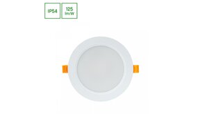 Spectrum voor de installateur 12W LED Downlight Inbouw 120mm - 4000K IP54 - 1500lm - voor de installateur