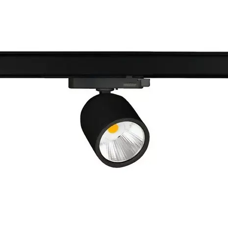 Lival LED Railspot 3-Fase Zwart 25,4W 3625Lm 3500K CRI90 36° Professionele Railverlichting