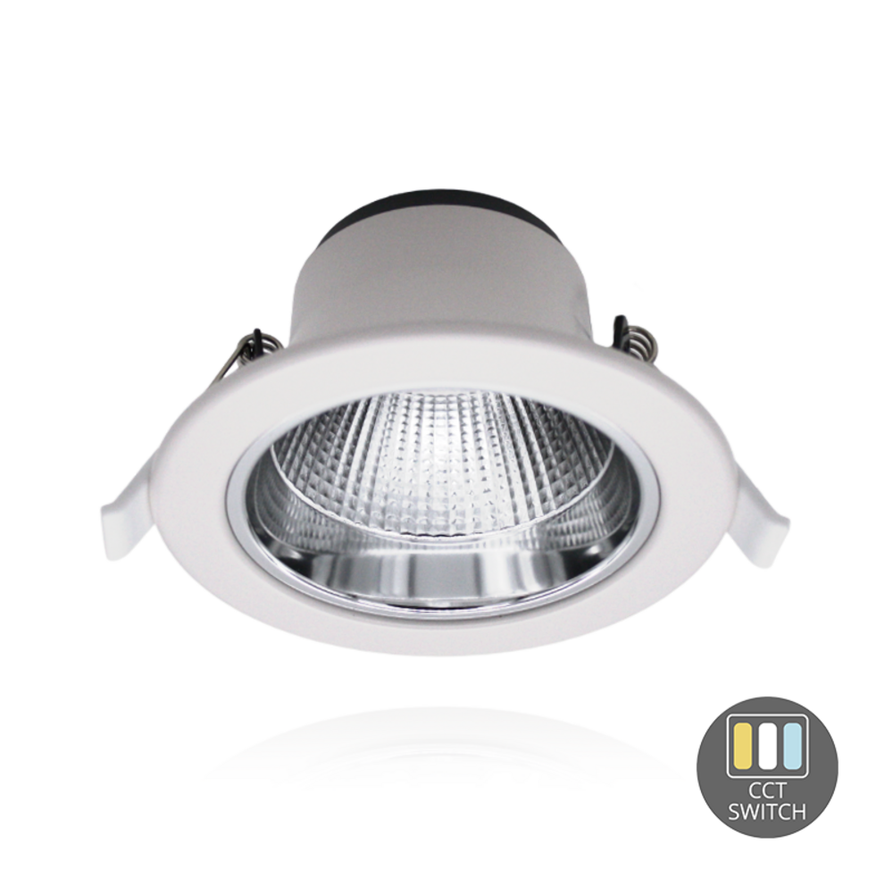 LCB LED Europe  LED Downlight SIA 10W CCT Inbouwspot Ø90 UGR19