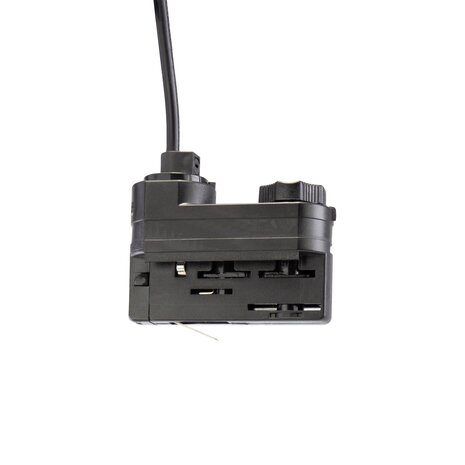 Spectrum voor de installateur 3-Fase Spanningsrail Hanglamp GU10 Fitting | Madara Tube Mat Zwart - 3 phase - pendel 1 Meter