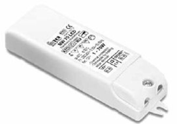 LED Driver Dimbaar - 12V Voedingsadapter - 2.5-70W  | TRIAC DIM - TCI EL-TRAFO MW 70 LED DIMM - 119772