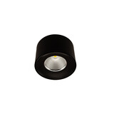 Macbright LED Plafondlamp IP65 - MOD 200MM -  Zwart - 9.2W 1100Lm - 3000K 830 Warm Wit | 5 jaar garantie