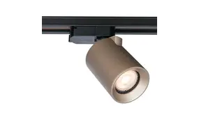 LED 3F Railspot 130MM - Champagne Megano Mini - GU10 Fitting |  70MM breed  - Incl. Honinggraat - 3-Phase Universeel  230V
