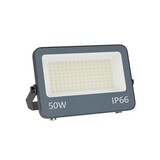 LCB LED Europe  LED Breedstraler IP66 - Zwart - Schijnwerper 50W 5000Lm - 3CCT 3000k-4000K-6000K | 3 Jaar Garantie - 1 meter installatiekabel