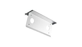 VanLien Noodverlichting: Vluchtwegsignalering  voor de installateur Aqualux montageplaat muurbeugel aluminium 400x198x138mm aluminium