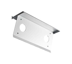 VanLien Noodverlichting: Vluchtwegsignalering  voor de installateur Aqualux montageplaat muurbeugel aluminium 400x198x138mm aluminium