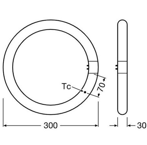 Ledvance Zakelijk: Professionele LED Verlichting & Armaturen | voor de installateur LEDVANCE LED T9 cirkelbuis G10q 18,3W 2200lm 4000K vervangt 32W