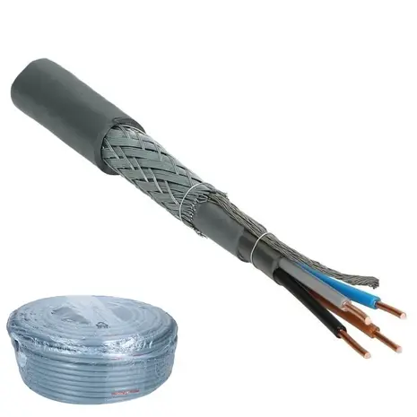 LCB LED Europe  Installatie grondkabel VO-YMvKas 4x2.5mm² Dca 100 meter Buitenkabel