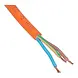 LCB LED Europe  Installatiekabel PUR 3x0.75mm² Halogeenvrij H07BQ-F oranje 100 meter