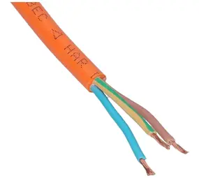 LCB LED Europe  Installatiekabel PUR 3x1.5mm² Halogeenvrij H07BQ-F oranje 100 meter