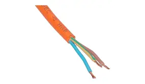 LCB LED Europe  Installatiekabel PUR 3x2.5mm² Halogeenvrij H07BQ-F oranje 100 meter