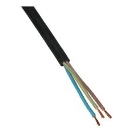 LCB LED Europe  H07RN-F neopreenkabel 3x4mm² zwart Eca 100 meter