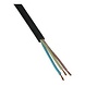 LCB LED Europe  H07RN-F neopreenkabel 3x4mm² zwart Eca 100 meter
