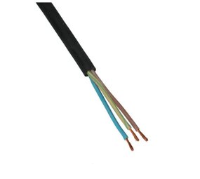 LCB LED Europe  Installatiekabel Neopreen 3x4mm² zwart H07RN-F Eca 100 meter