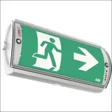 VanLien Noodverlichting: Vluchtwegsignalering  voor de installateur Noodverlichtingsarmatuur Aqualux Centraal 230 volt opbouw led armatuur, m et verwarmingselement, IP65, IK10, serie Aqualux