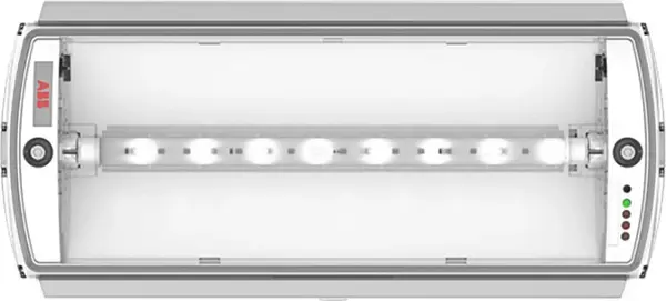 VanLien Noodverlichting: Vluchtwegsignalering  voor de installateur Aqualux Decentraal 1 urig continu opbouw led arm atuur met lichtsensor,