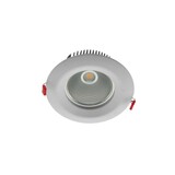 Macbright LED Downlight XL IP54  - Pluto 255MM - Wit - 12.5W 1600Lm - 3000K 830 Warm Wit | Zaagmaat 205MM + GST18i3 Wieland