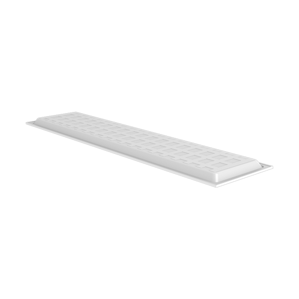 LCB LED Europe  LED Paneel 120x15cm - 34W 4250Lm - 3CCT 830- 865 3000-6000K Multi Color Switch | UGR19 Prisma - 1.5 meter Europlug