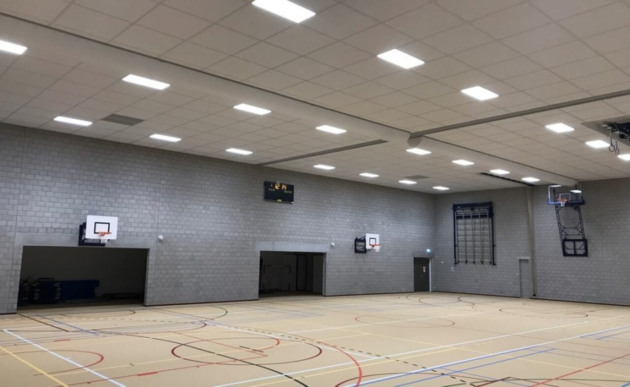 Macbright LED Balvast armatuur - Inbouw sport armatuur R-P3 - 74W 11000Lm - 4000K 840 Koel Wit  | 148x30cm - Wieland GST18i3