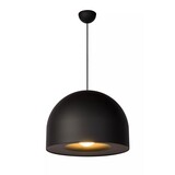 Lucide LED Hanglamp XL 50CM - AKRON Mat Zwart - E27 fitting - 1-Lichts - Lucide Lucide LED Hanglamp XL 50CM - AKRON Mat Zwart - E27 fitting - 1-Lichts - Lucide