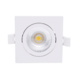 LCB LED Europe  Dimbaar LED Inbouwspot Vierkant Wit  - 6W 500Lm  - 3CCT 827-840 2700-4000K | TRIAC DIM - Multi Color Switch