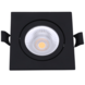 LCB LED Europe  Dimbaar LED Inbouwspot Vierkant Zwart  - 6W 500Lm  - 3CCT 827-840 2700-4000K | TRIAC DIM - Multi Color Switch