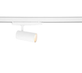 Tronix Dimbaar LED Railspot 3-Fase Mini - Mat Wit - 8W 600Lm - 3CCT 925-927-927 - 2500-3000K | 45D - TRIAC DIM - Multi Color Switch