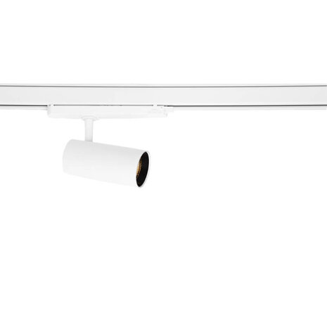 Dimbaar LED Railspot 3-Fase Mini - Mat Wit - 8W 600Lm - 3CCT 925-927-927 - 2500-3000K | 45D - TRIAC DIM - Multi Color Switch