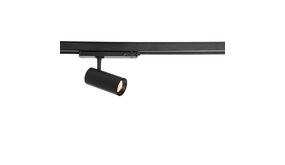 Tronix Dimbaar LED Railspot 3-Fase Mini - Mat Zwart - 8W 600Lm - 3CCT 925-927-927 - 2500-3000K | 45D - TRIAC DIM - Multi Color Switch