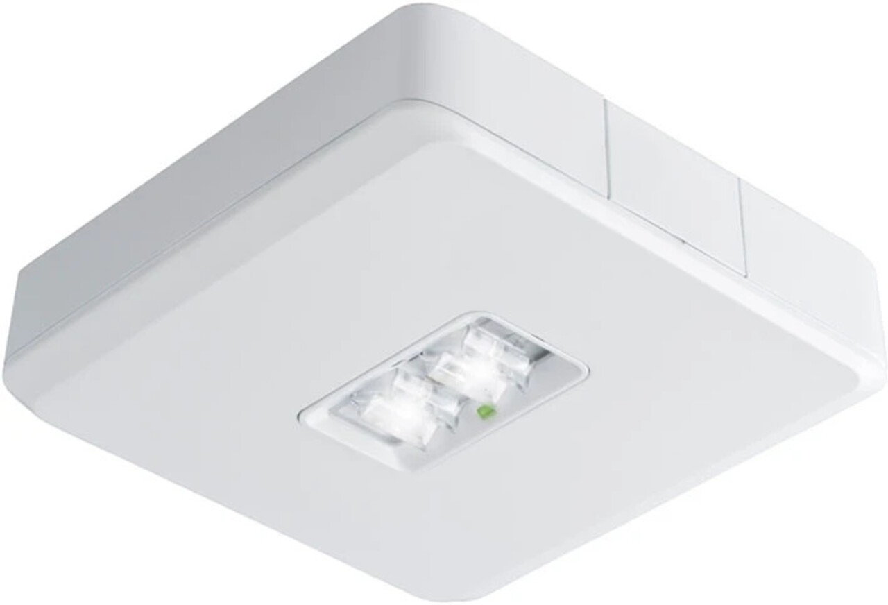 VanLien Noodverlichting: Vluchtwegsignalering  voor de installateur Van Lien evago noodverlichtingsarmatuur vluchtwegverlichting plafondopbouw wit ip54